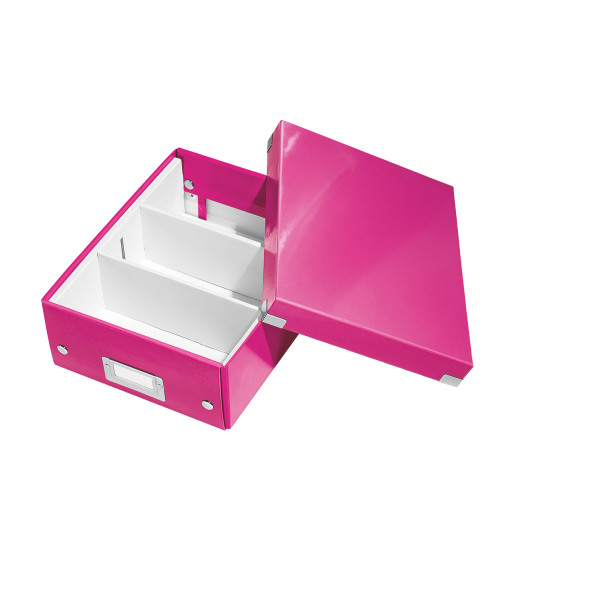 Cutie organizare Leitz Click & Store Mica cu compartimentare reglabilă - 1 | YEO