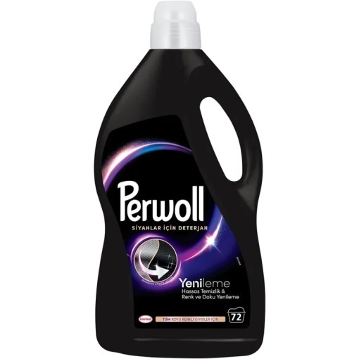 Detergent de rufe lichid Perwoll Renew Black, 3L