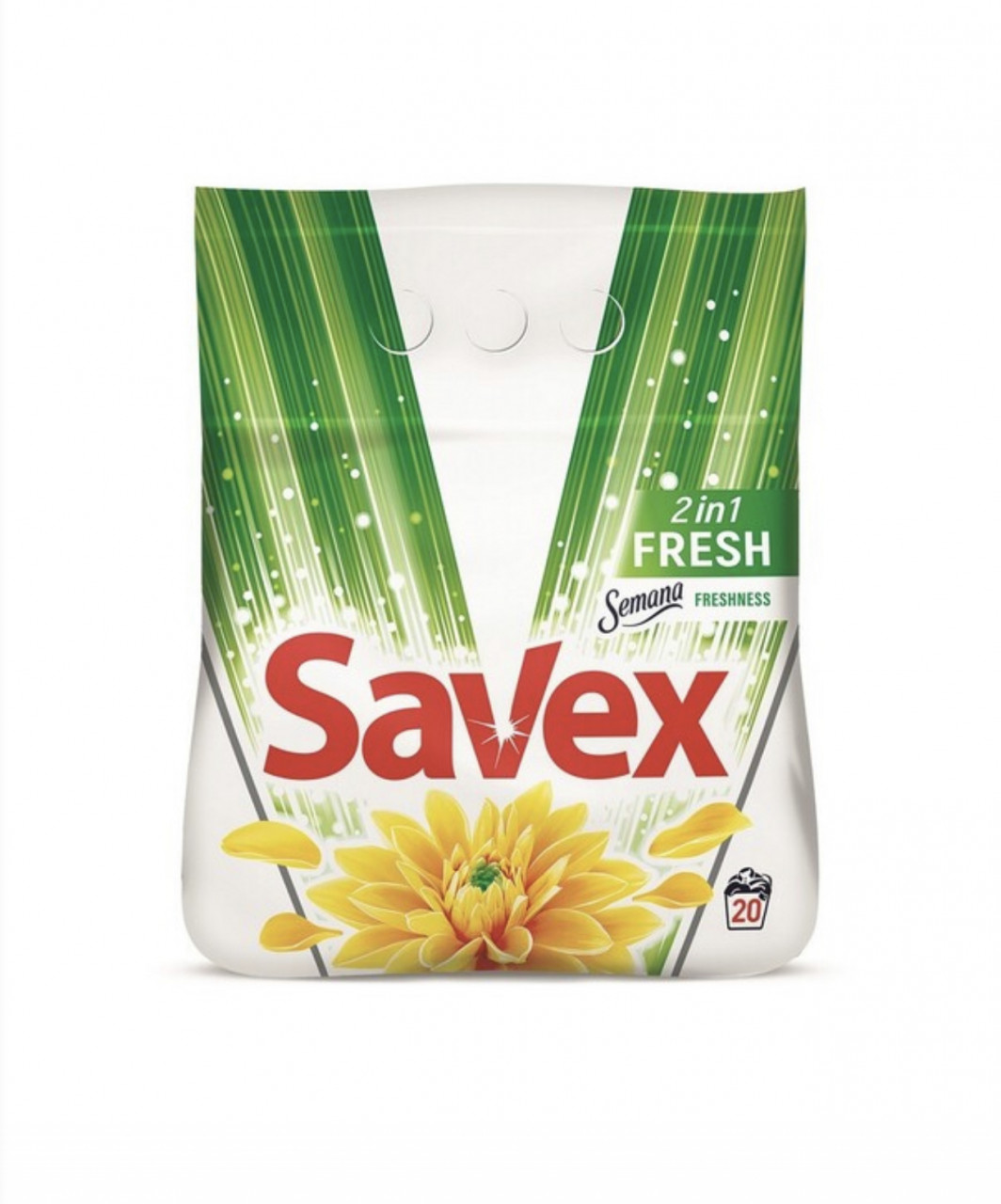 Detergent rufe automat Savex 2in1 fresh, 2kg