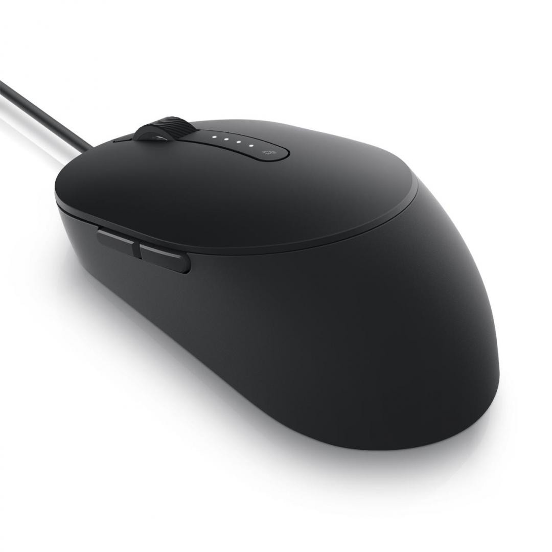 DL MOUSE MS3220 WIRED BLACK - 4 | YEO