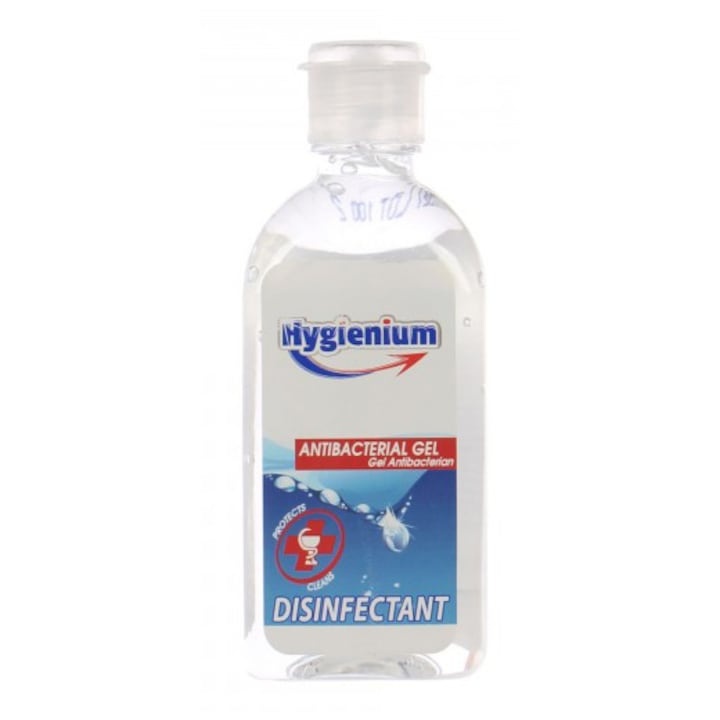 Gel dezinfectant pentru mâini Hygienium, cu 70 % alcool, efect antibacterian, 50 ml