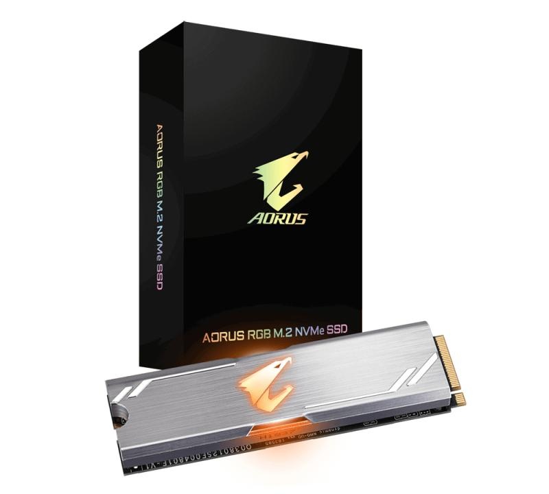 GIGABYTE AORUS RGB SSD M.2 PCIe 512GB - 1 | YEO