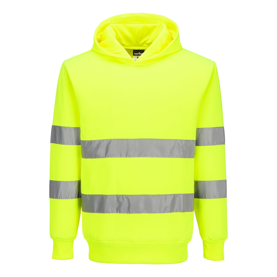 Hanorac reflectorizant cu glugă Portwest ES304 ES1 ESSENTIAL Hi-Vis, tercot 65/35, 300 gr/mp