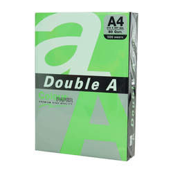 Hârtie color pentru copiator Double A, intens, 100coli/top, A4, 80g/mp - 1 | YEO
