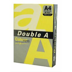 Hârtie color pentru copiator Double A, intens, 500coli/top, A4, 80g/mp - 1 | YEO