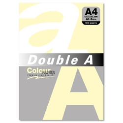 Hârtie color pentru copiator Double A, pastel 100coli/top, A4, 80g/mp - 1 | YEO
