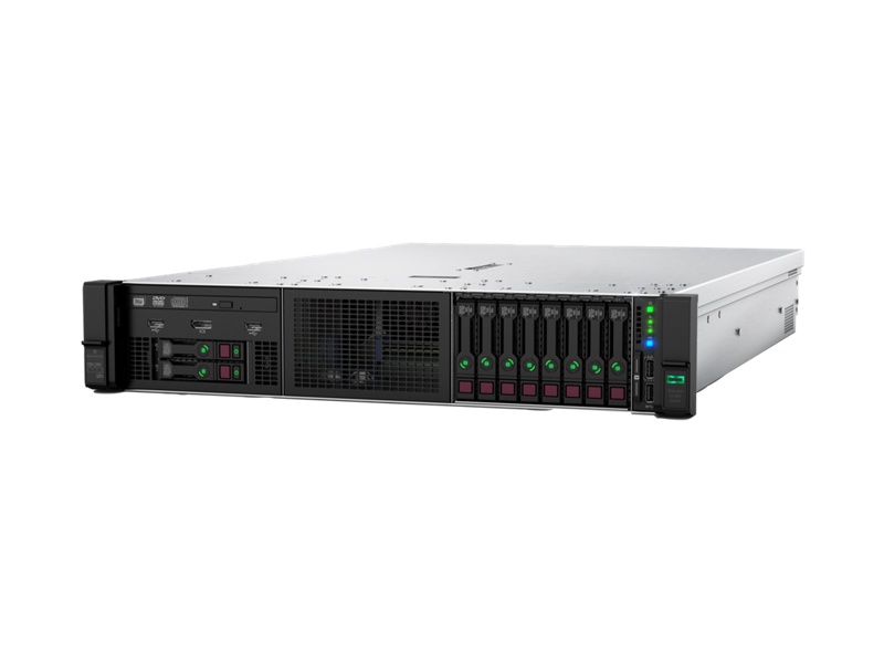 HPE ProLiant DL380 Gen10 4208 2.1GHz 8-core 1P 32GB-R MR416i-p 8SFF BC 800W PS Server - 1 | YEO