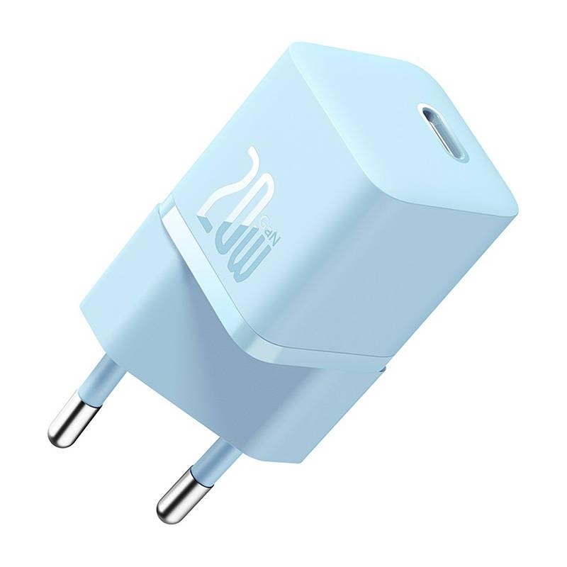 Incarcator Retea Baseus Mini, albastru - 4 | YEO