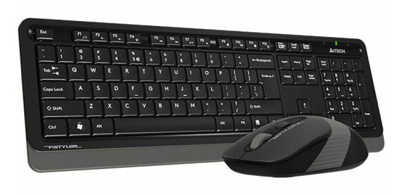 Kit A4Tech FG1010 WS, gri - 4 | YEO