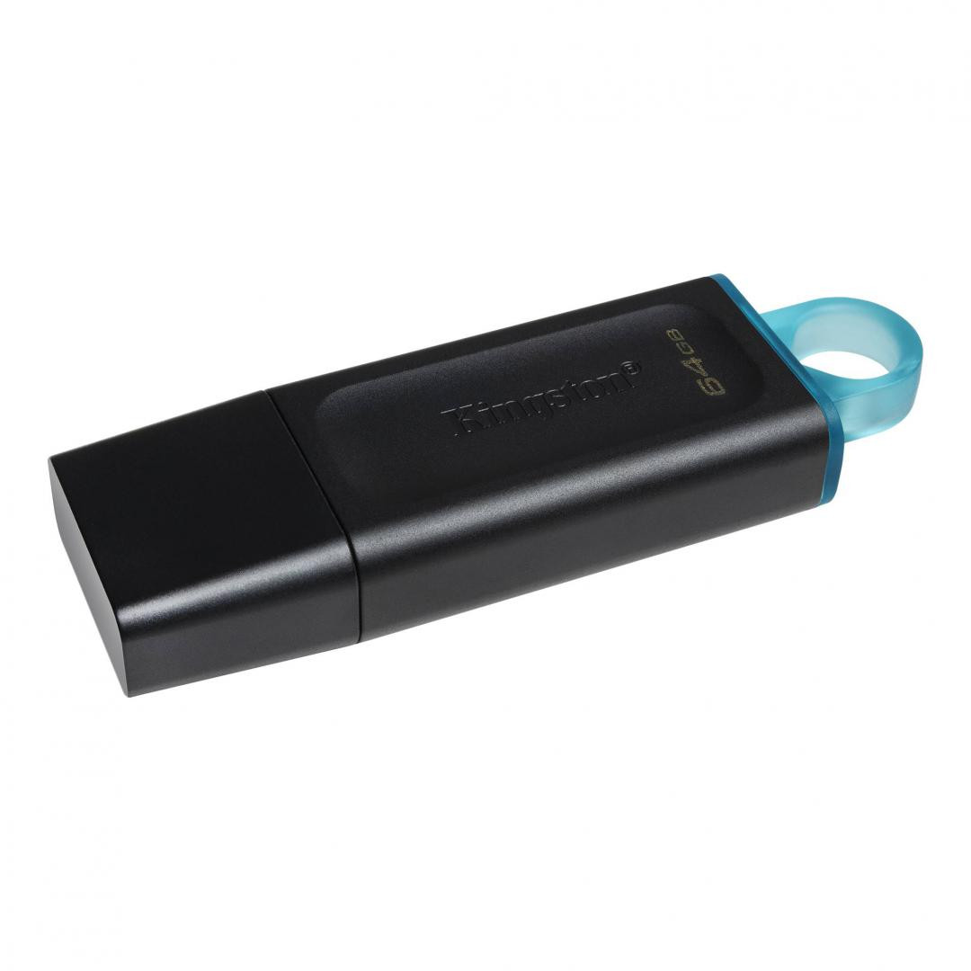 KS USB 64GB DATATRAVELER EXODIA 3.2 BK/T - 1 | YEO
