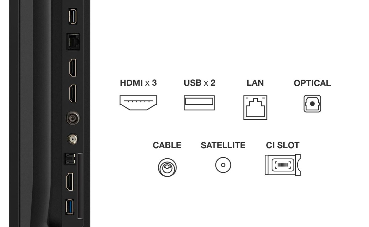 LED TV 4K 75\'\'(189 cm) TCL 75V6C - 4 | YEO