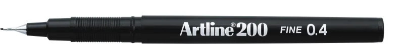 Liner ARTLINE 200, varf fetru 0.4mm - 2 | YEO