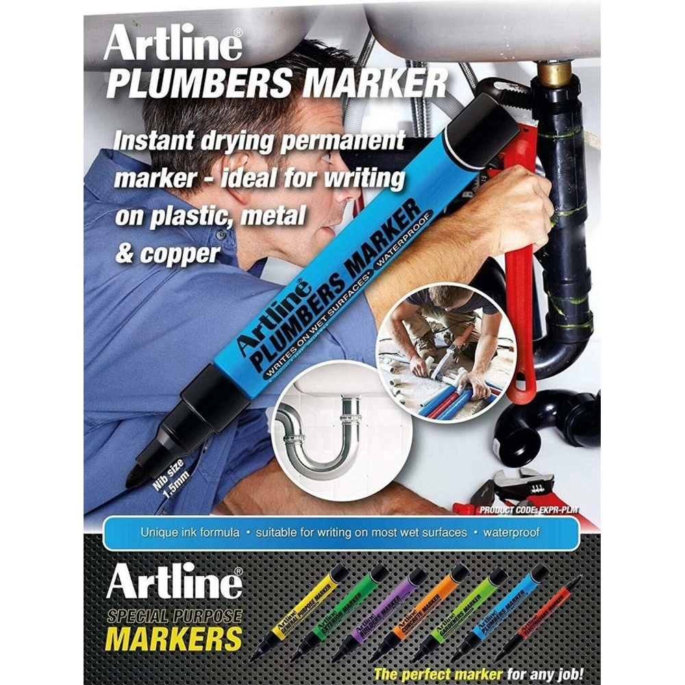Marker pentru instalatori Artline - 2 | YEO