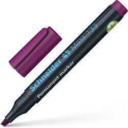 Marker permanent Schneider Maxx 133, vârf tesit 1+4mm