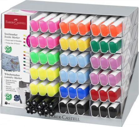 Marker textil neon Faber-castell - 1 | YEO