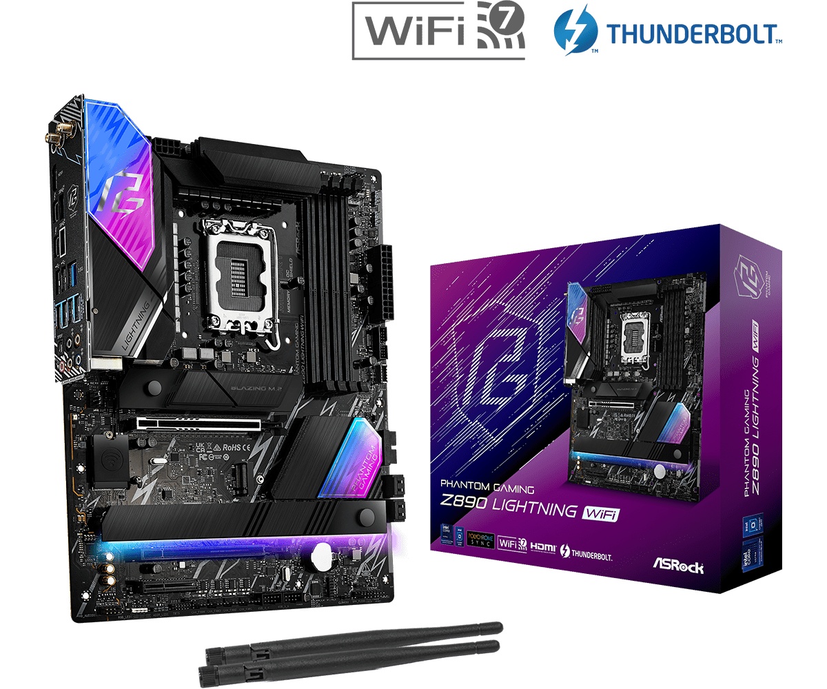 MB Asrock Z890 PG LIGHTNING WIFI LGA1851
