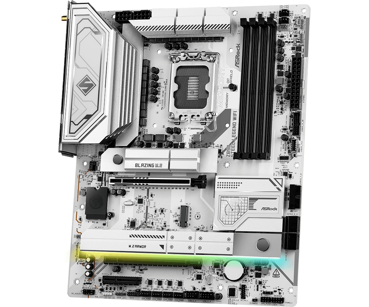 MB Asrock Z890 STEEL LEGEND WIFI LGA1851 - 4 | YEO