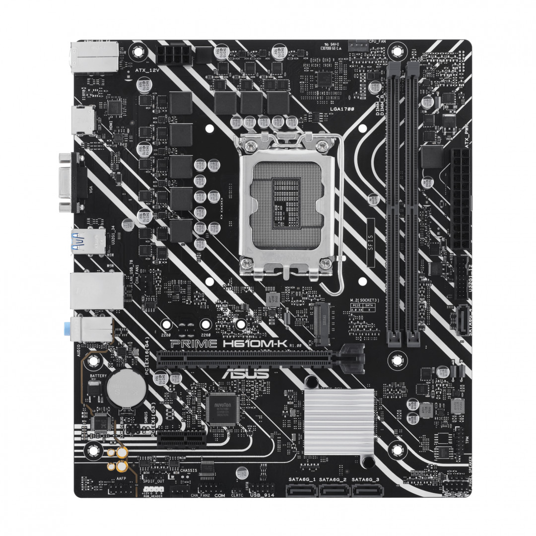 MB ASUS PRIME H610M-K D5 LGA 1700 - 1 | YEO