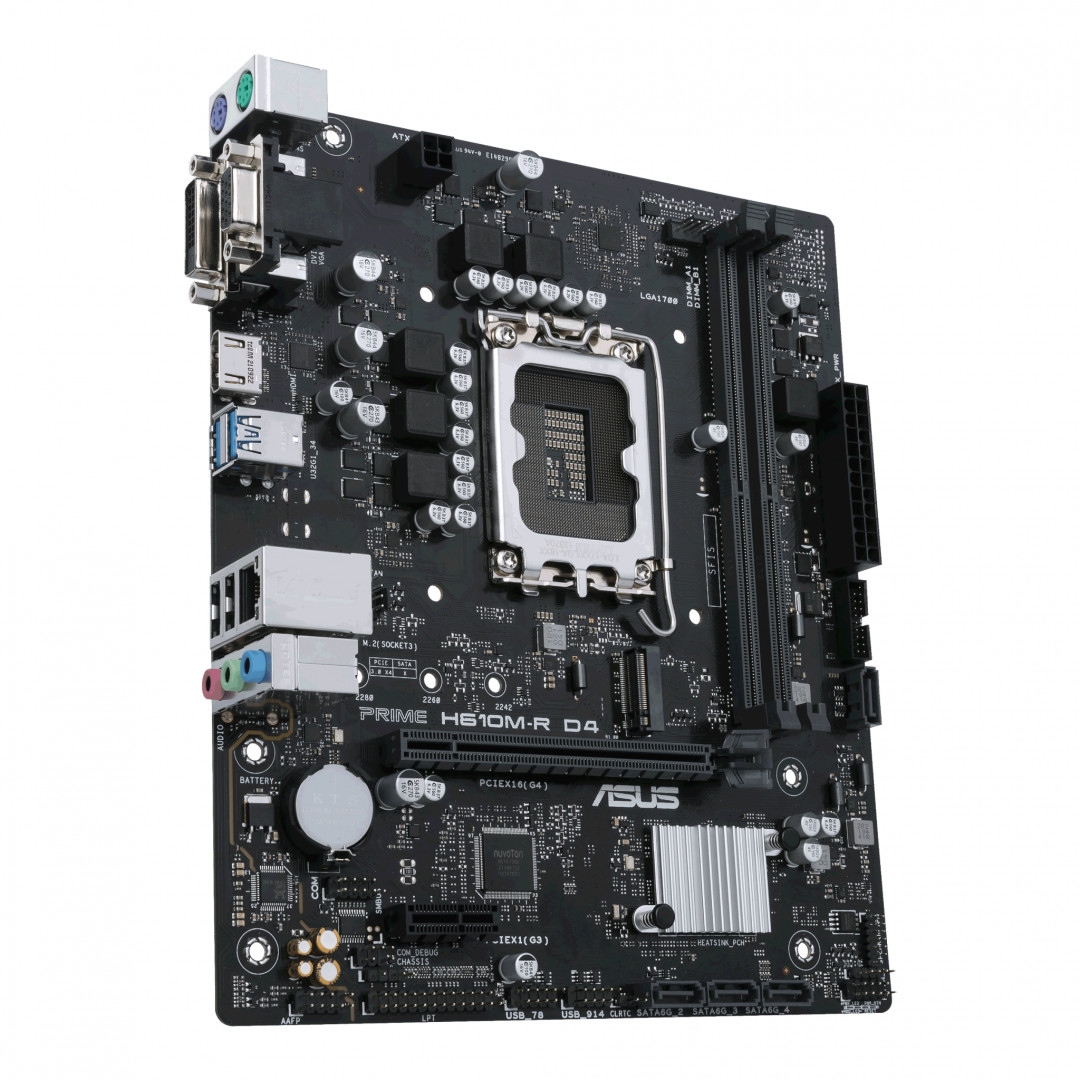 MB ASUS PRIME H610M-R D4 LGA 1700 - 2 | YEO