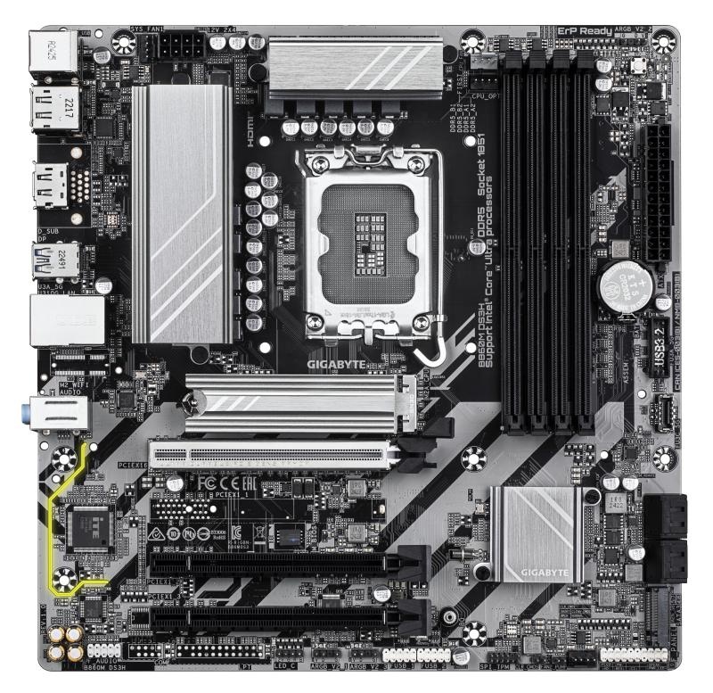 MB Gigabyte B860M DS3H LGA1851 - 2 | YEO