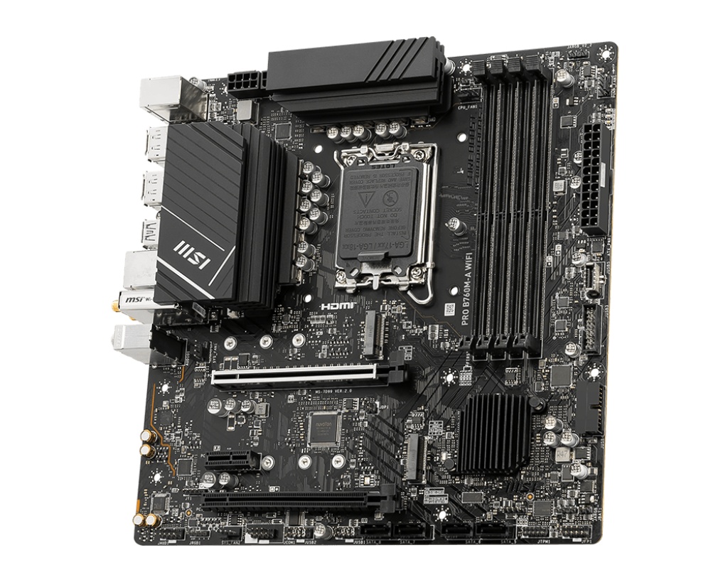 MB MSI PRO B760M-A WIFI - 1 | YEO