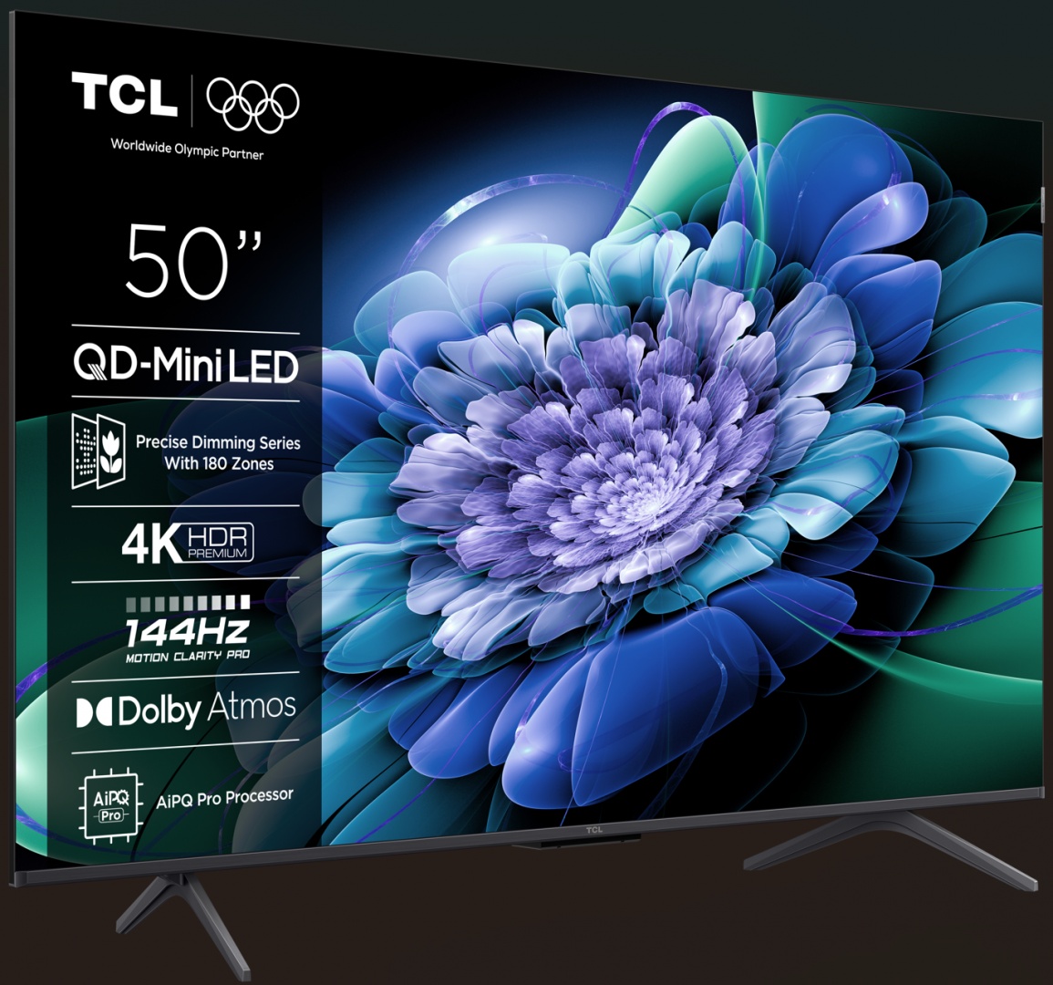 Mini LED TV 4K 50\'\'(126 cm) TCL 50C61K