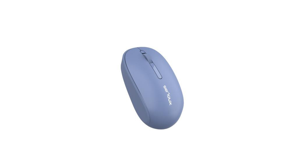 MOUSE SERIOUX SPARK 215 WR BLUE USB - 3 | YEO