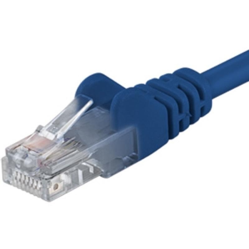 PACHCORD UTP RJ45 Cat.5e 0.25m ALBASTRU - 2 | YEO