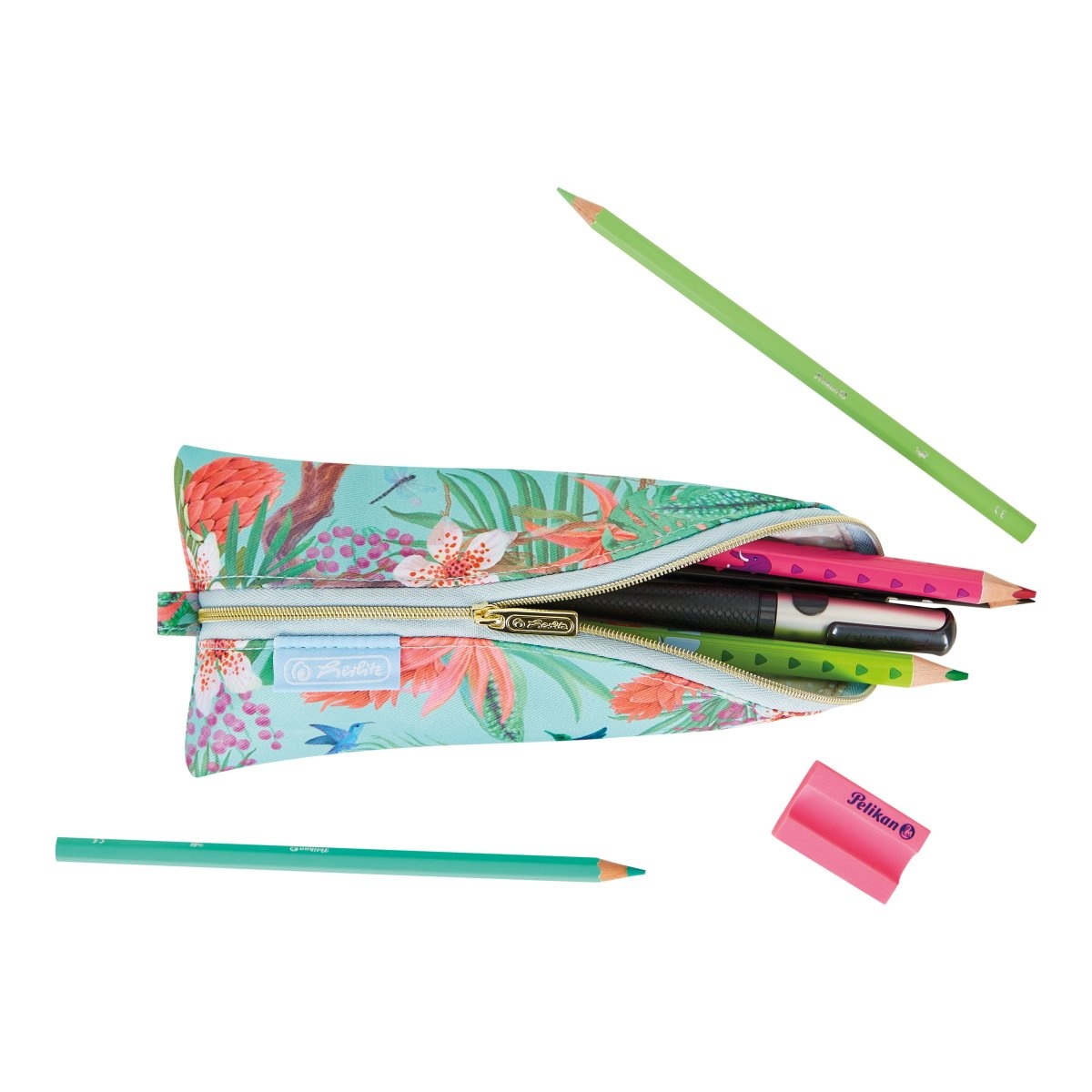 Penar tip Etui, Model Cocoon, Motiv Ladylike Jungle - 2 | YEO