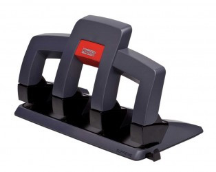 Perforator plastic RAPID Supreme SP34 PressLess, cu 4 perforatii, 30 coli