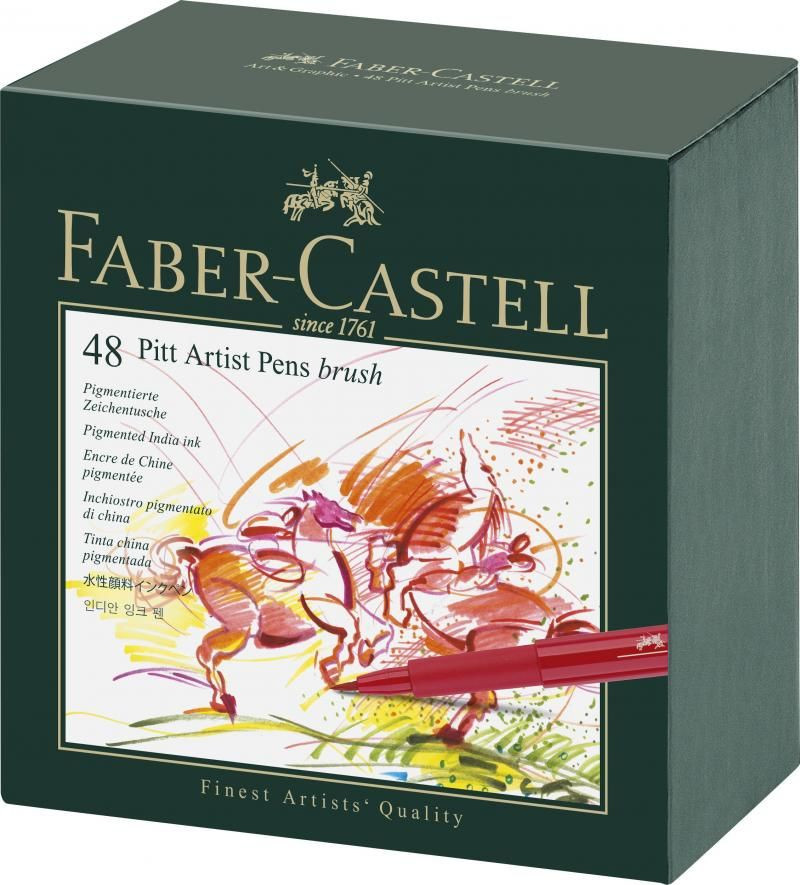 PITT ARTIST PEN CUTIE STUDIO 48 BUCATI FABER-CASTELL