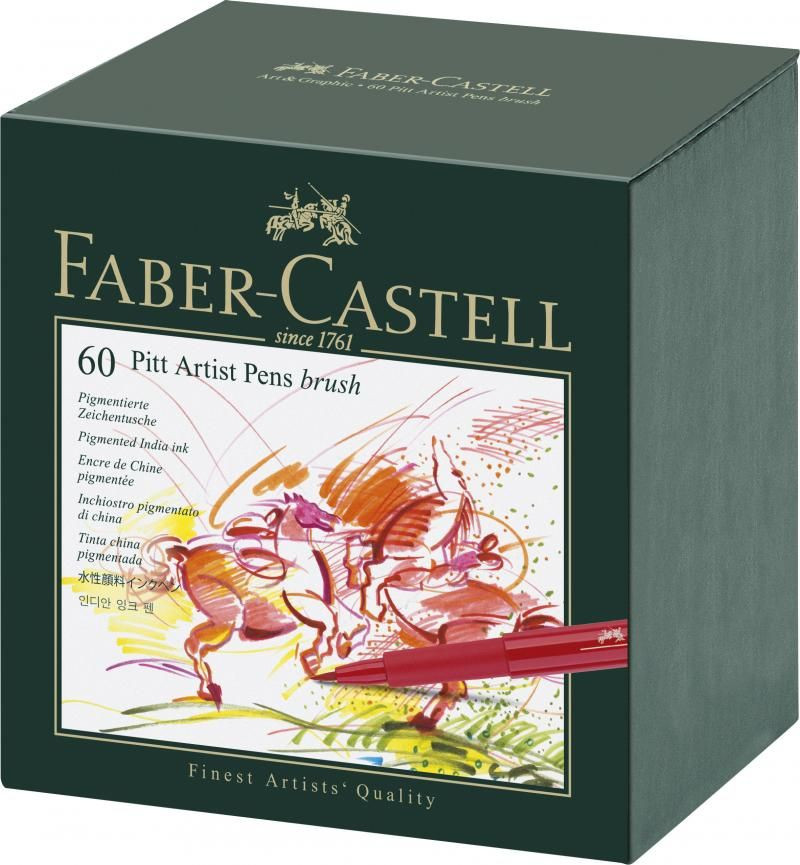 PITT ARTIST PEN CUTIE STUDIO 60 BUCATI FABER-CASTELL