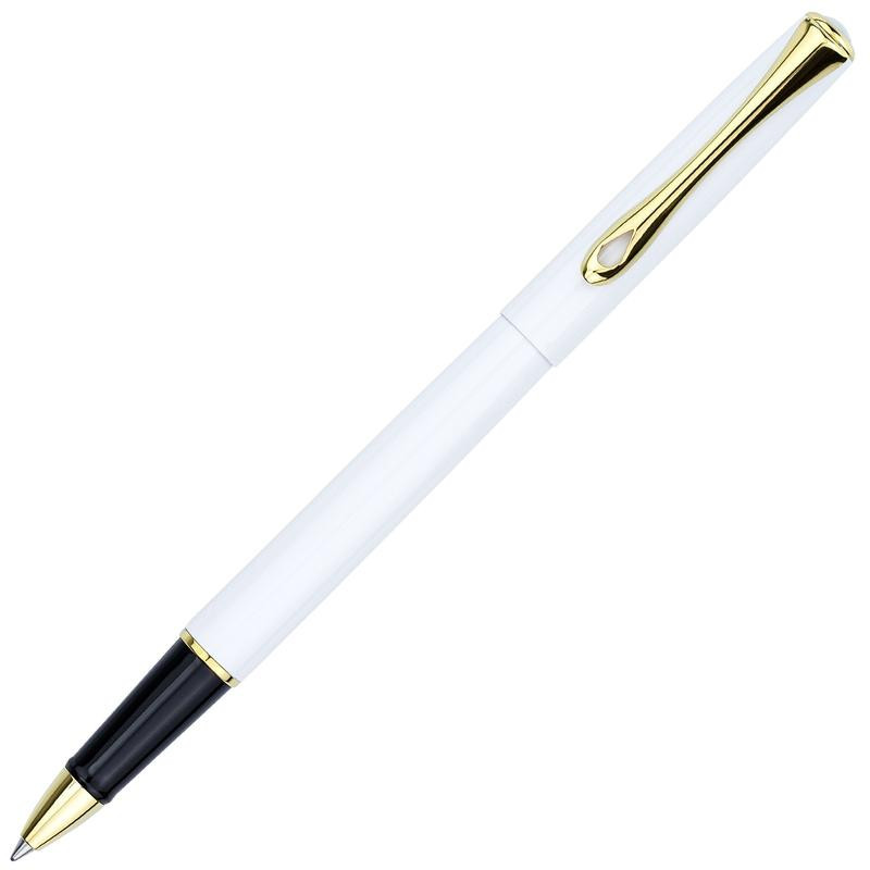 Roller Diplomat Traveller - snow white gold