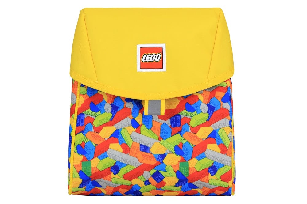 Rucsac gradinita LEGO Tribini Line - design Bricks Yellow