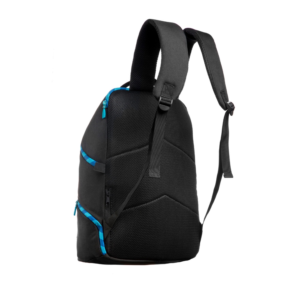Rucsac ZIPIT Looper Premium - negru/turcoaz - 1 | YEO