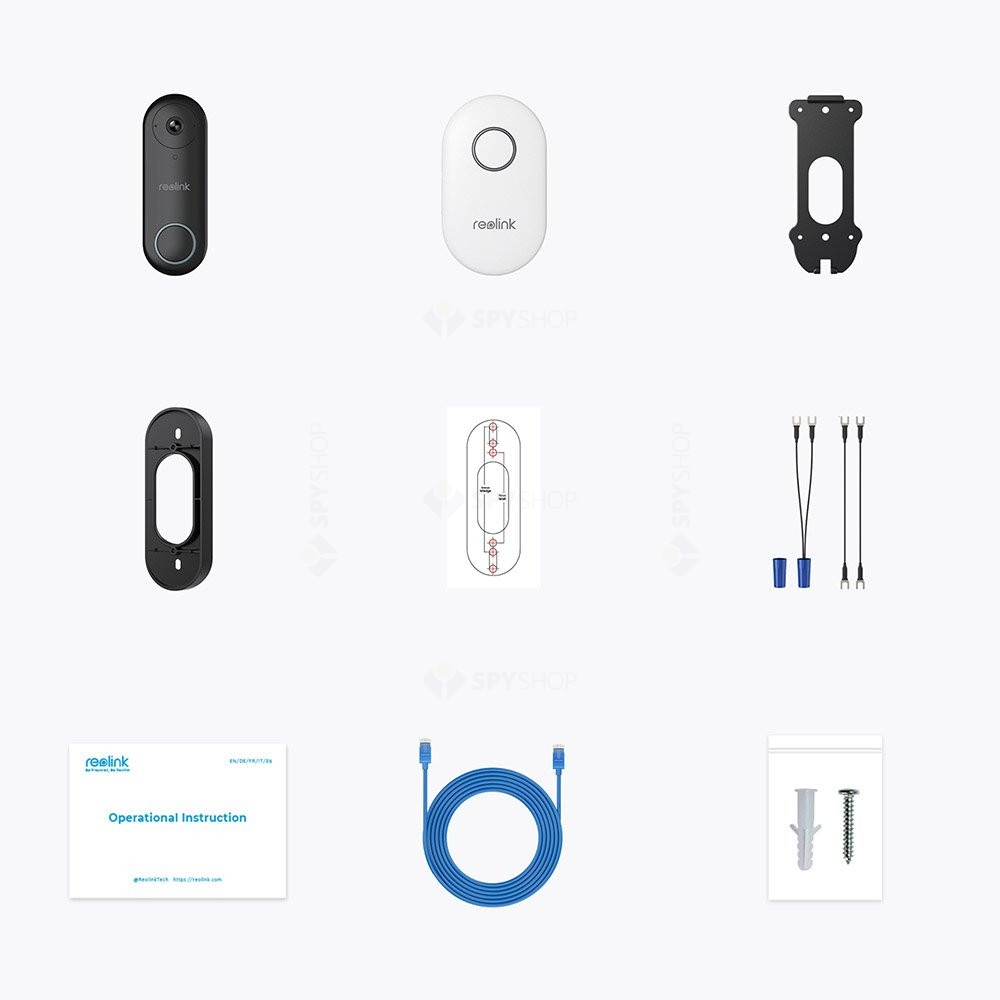 Sonerie video Reolink PoE; D340P - 1 | YEO