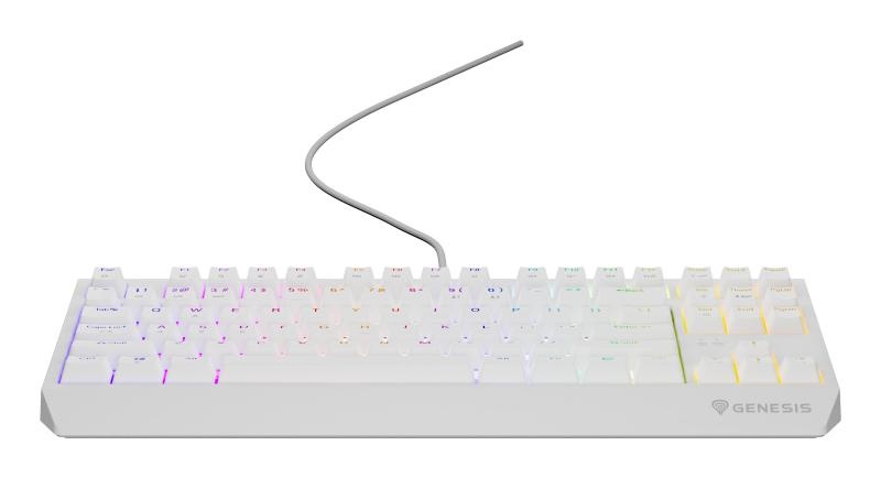 Tastatura Genesis Thor 230 TKL R alb - 3 | YEO