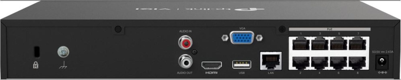 TPL VIGI 8 CH POE+ NW VIDEO RECORDER - 1 | YEO