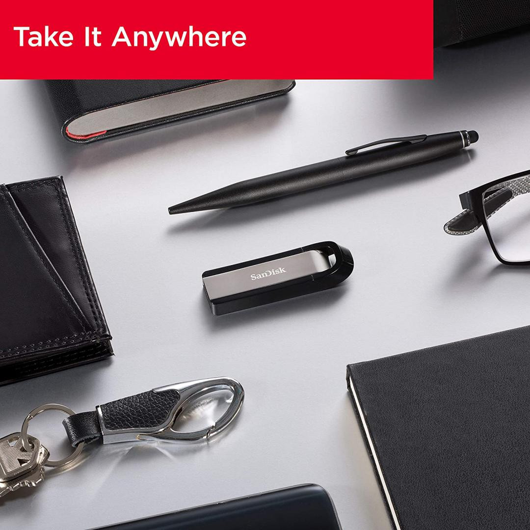 USB Flash Drive SanDisk Extreme GO, 64GB, 3.1, R/W speed: up to 200MB/s / up to 150MB/s - 1 | YEO