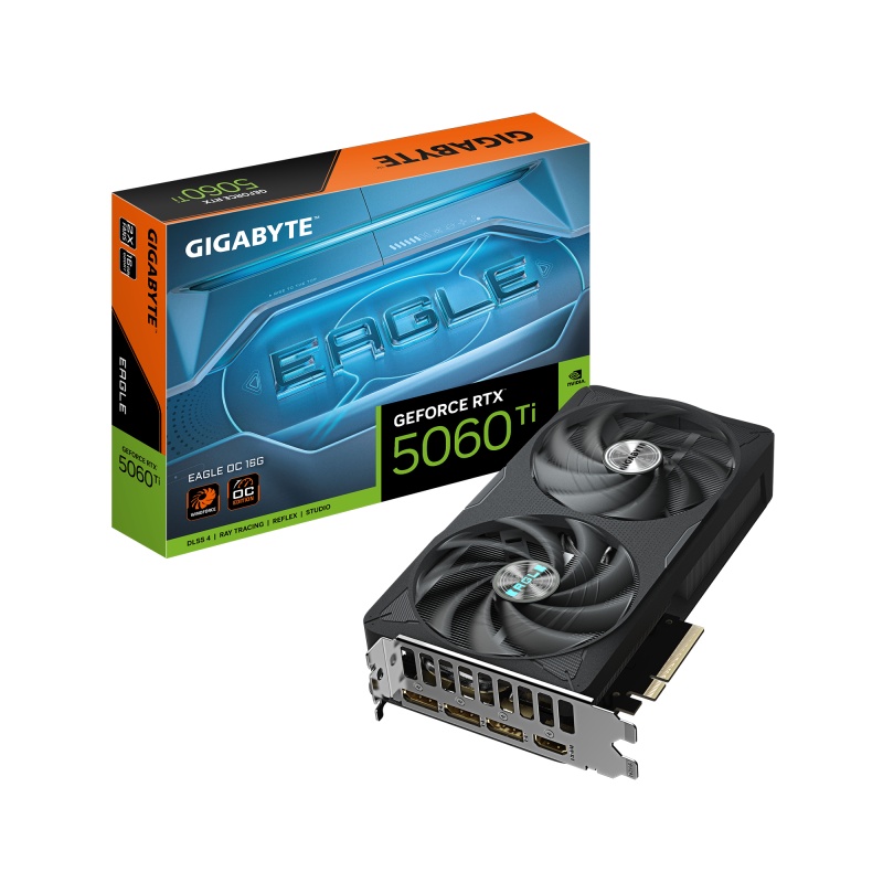 VGA GIGABYTE RTX 5060 TI EAGLE OC 16GB
