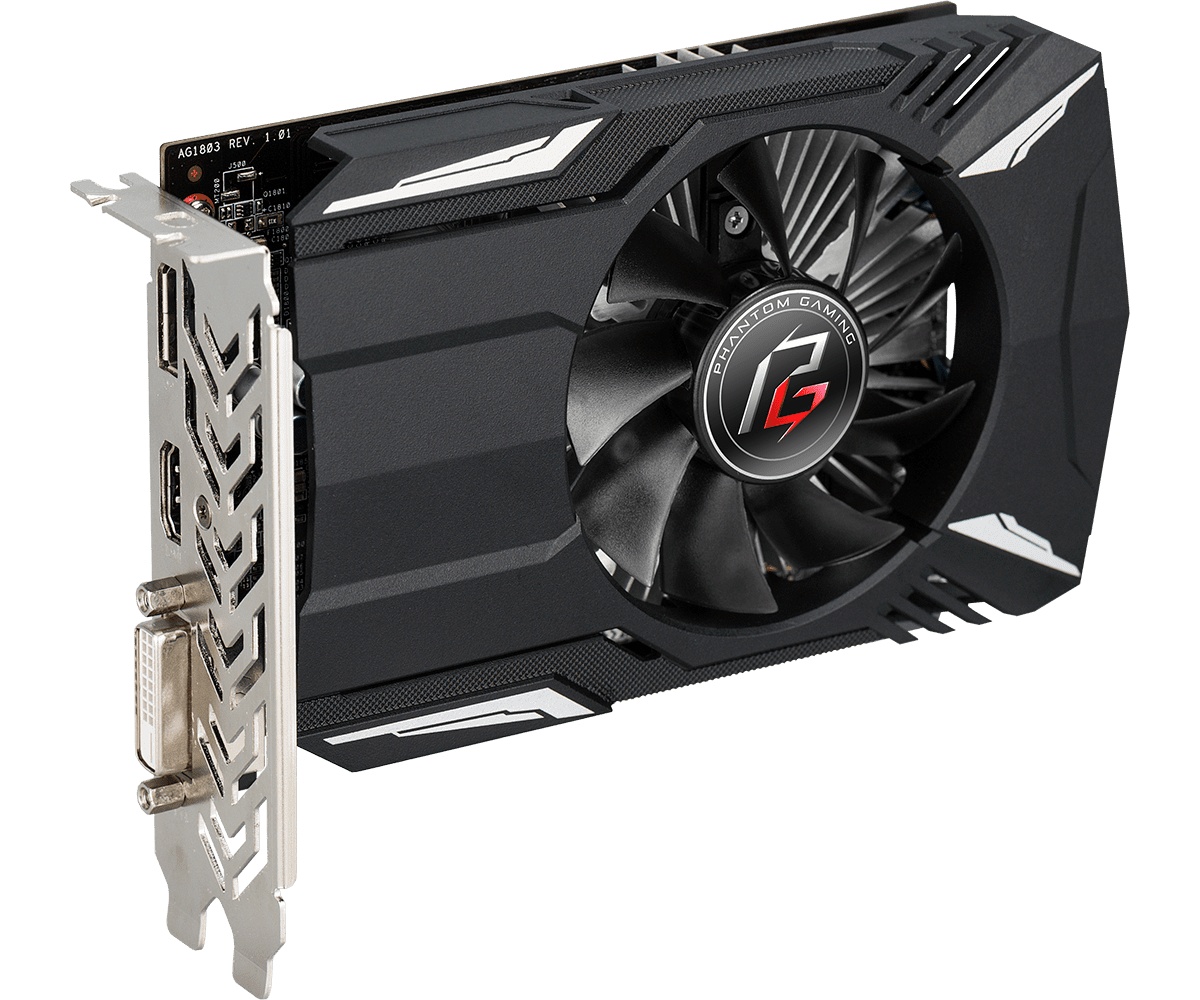 AsRock AMD PHANTOM GAMING RadeonRX550 4G - 3 | YEO
