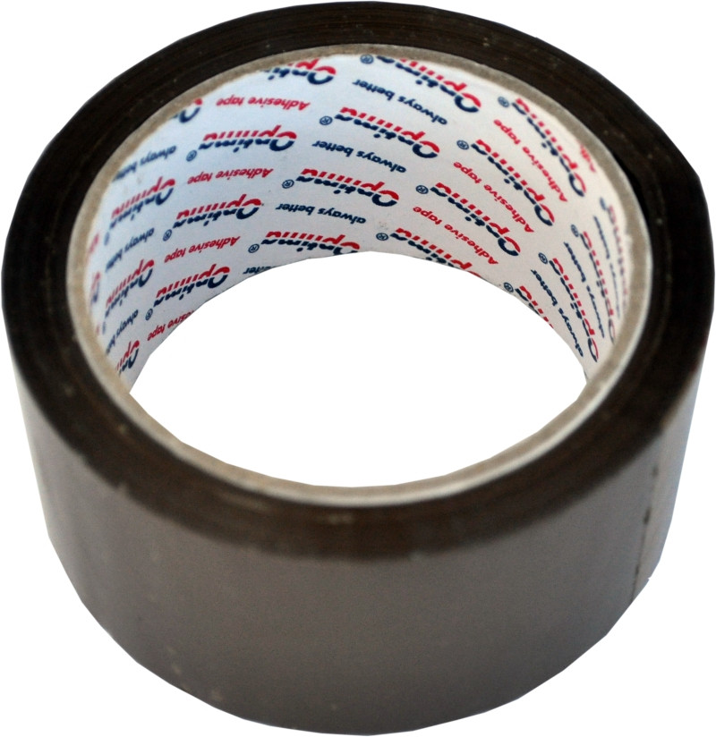 Bandă adezivă Optima, maro, 48mm x 66 m, 45 microni