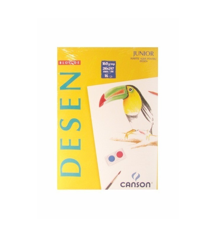 Bloc desen A4 160g, 16 file, Canson