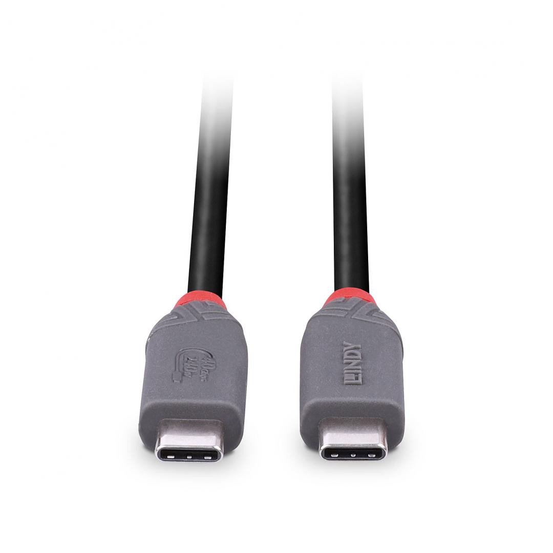 Cablu Lindy USB4 240W USB Type C - 2 | YEO