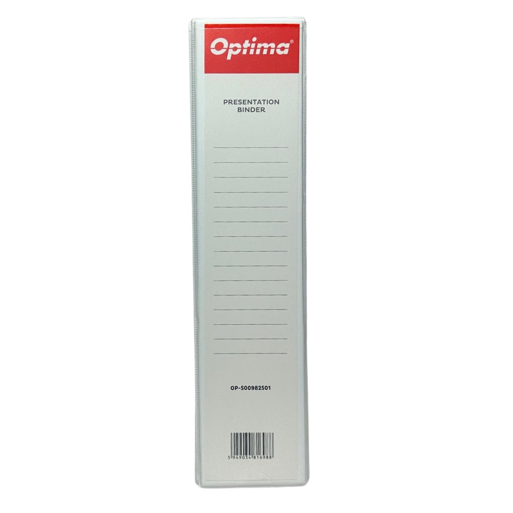 Caiet mecanic cu buzunar Optima A4 4 inele 50mm cotor 75mm - 2 | YEO