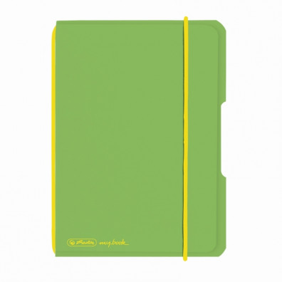 Caiet My.Book Flex A6 40f 70gr matematica, coperta transparenta, Herlitz