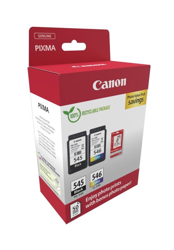 CANON PG-545 /CL-546 PHOTO VALUE PACK - 3 | YEO