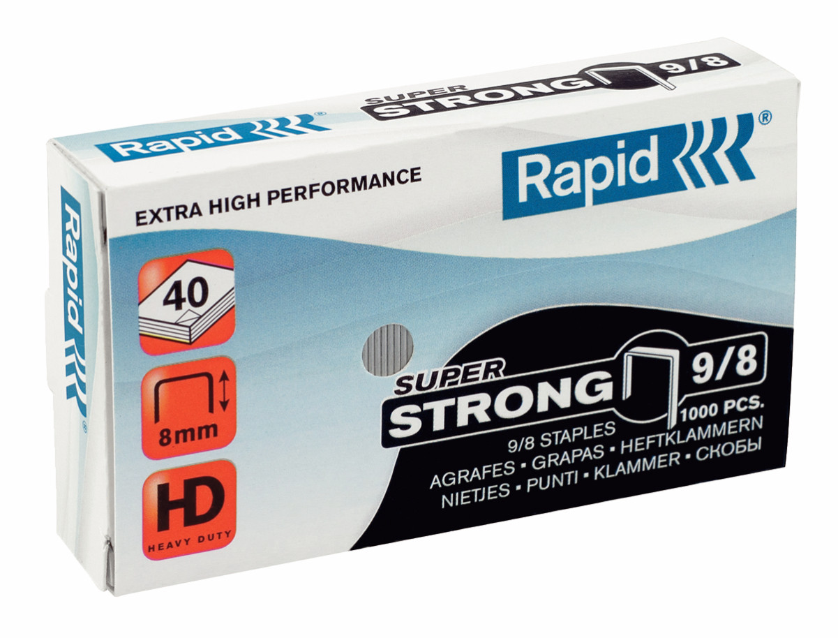 Capse Rapid SuperStrong 9/8, pt 40coli, 1000buc/cutie