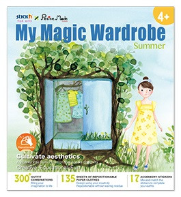 Carte creativa Stick"n My Magic Wardrobe - vara