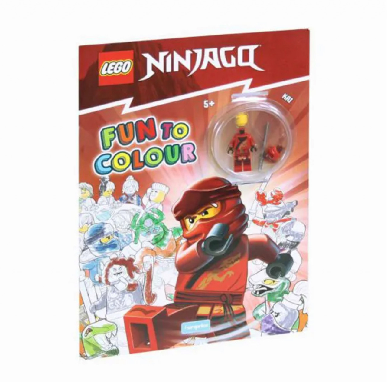 Carte de Colorat - Lego Ninjago Kai